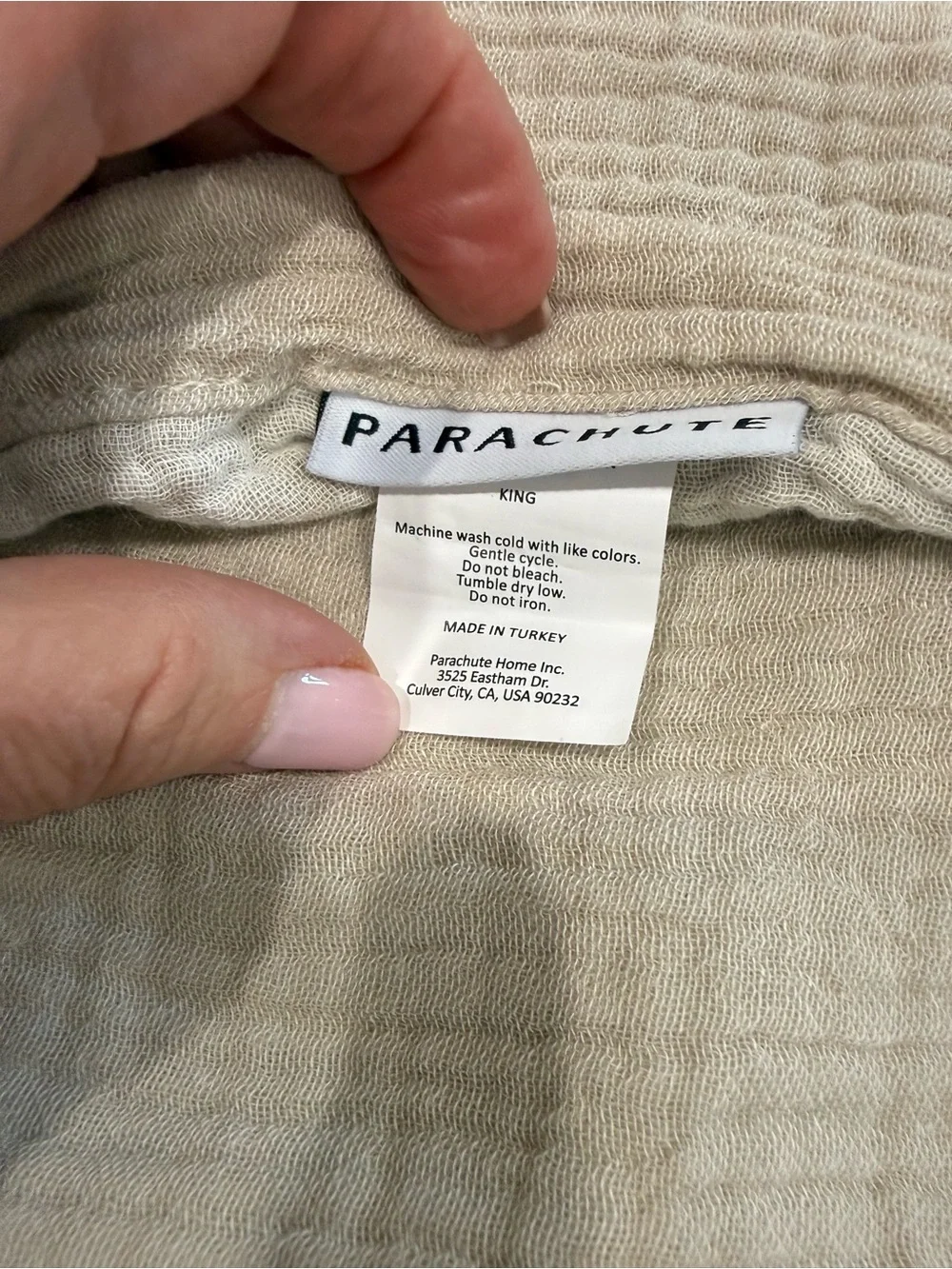 Parachute new no